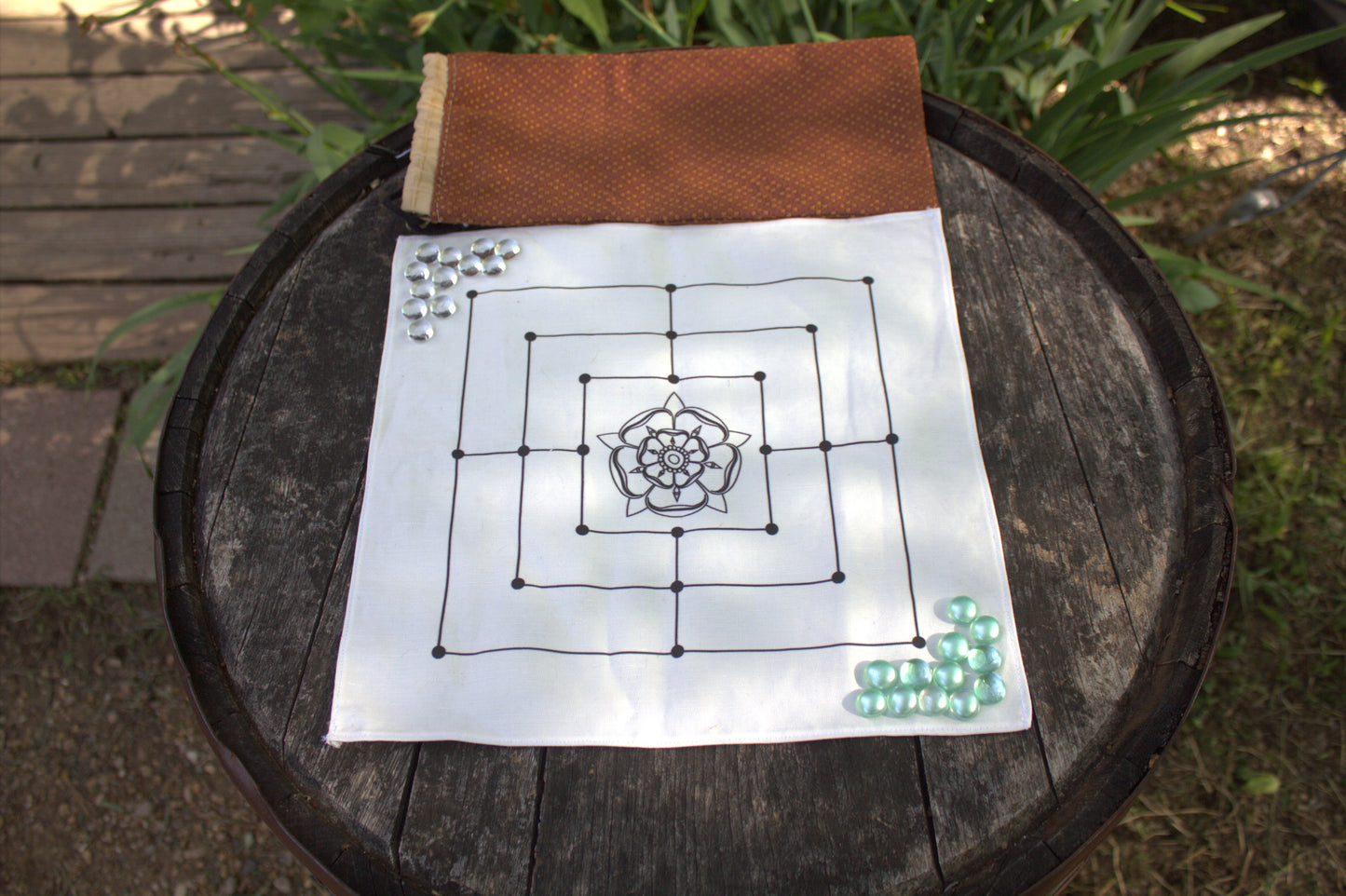 Nine Men's Morris Fabric Boardgame - Original Edition