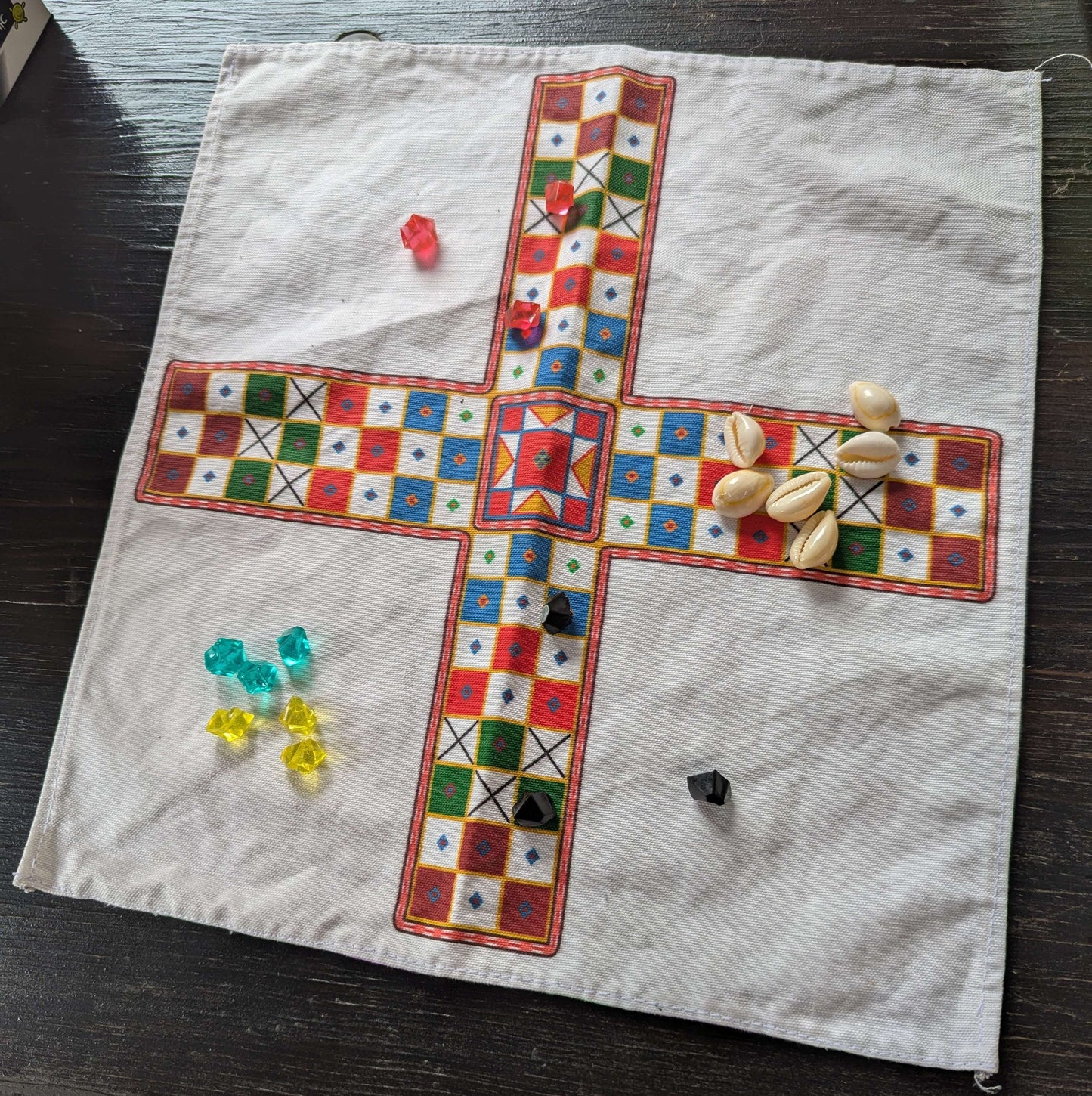 Pachisi Fabric Boardgame