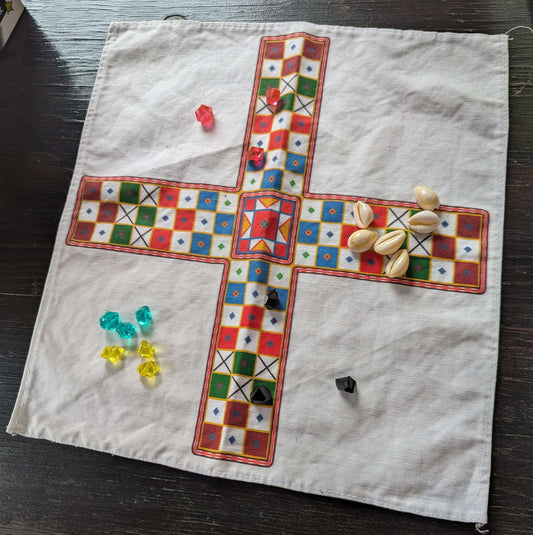 Pachisi Fabric Boardgame
